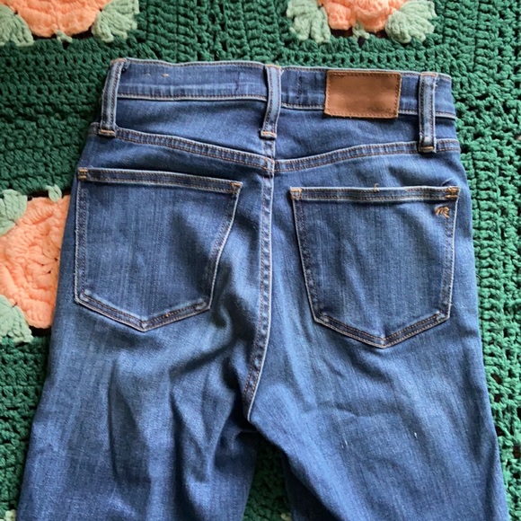 Madewell 10” high rise skinny jean size 24 T - Picture 3 of 3